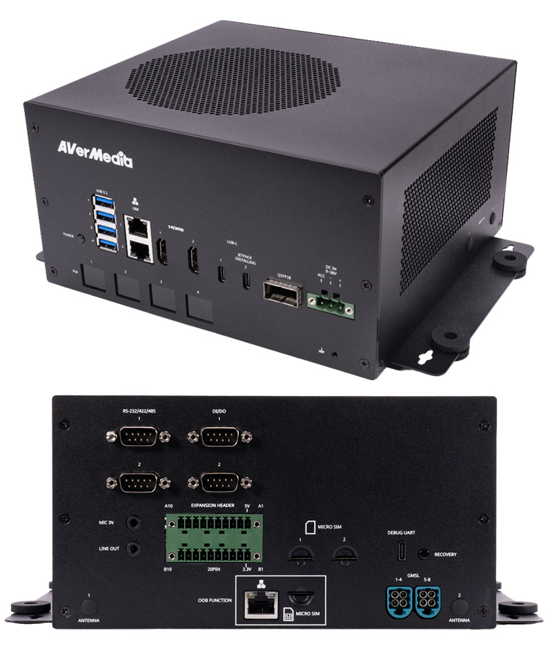 AVerMedia D331ATB Box PC (NVIDIA Jetson Thor T5000)