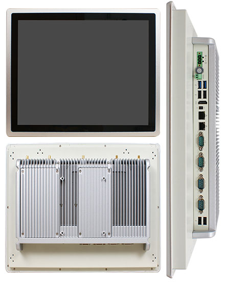 Jetway HPC170C-DCP1135G7 PanelPC (Intel Tiger Lake i5-1135G7) [17.0" Touch Panel TFT, <b>IP65</b>]