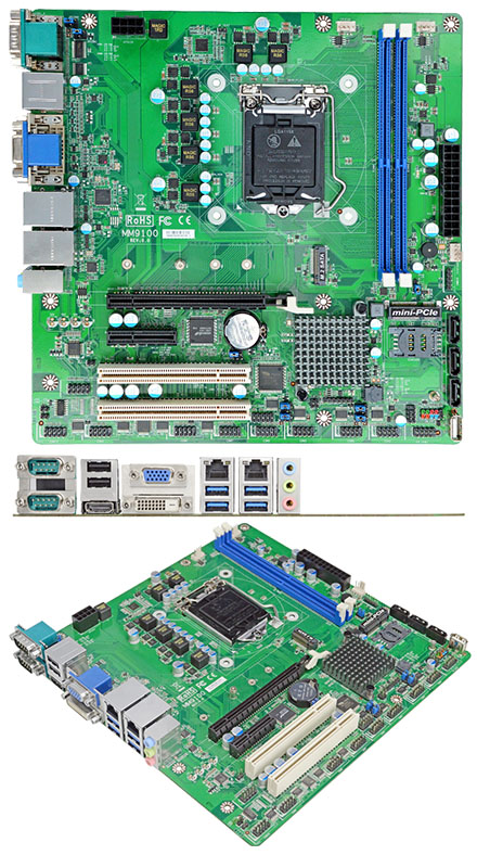 Jetway MM91-00 Micro-ATX (Intel H110, LGA1151)