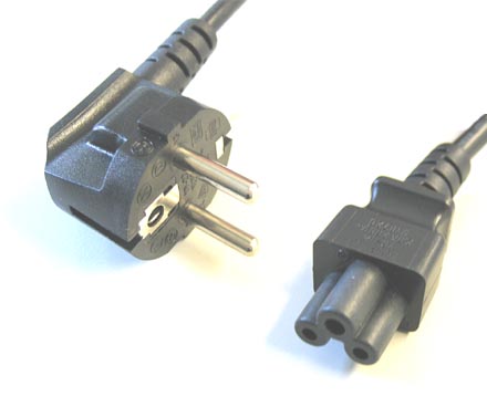 Cold devices power cord (Cloverleaf) EU